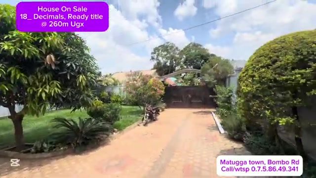 House for sale in Matugga town
