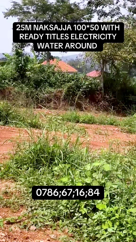 Land in Nakasajja